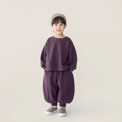 梨ワッペンスウェットセットアップ