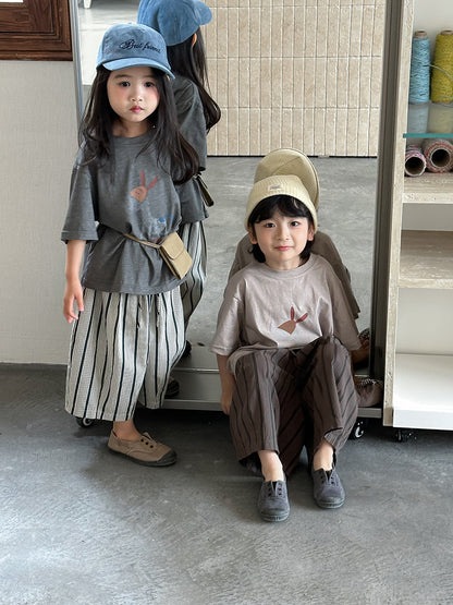 ロバプリント半袖Tシャツ