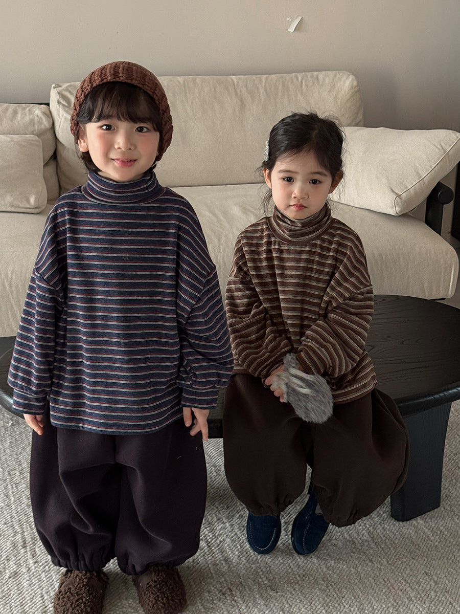 カシミア風ボーダートップス