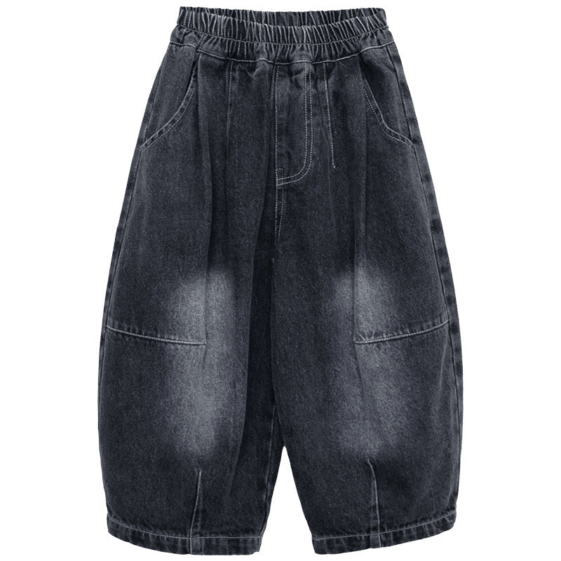 2色ヴィンテージカラーデニムパンツ