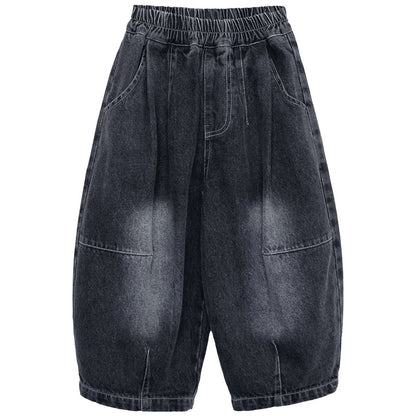 2色ヴィンテージカラーデニムパンツ