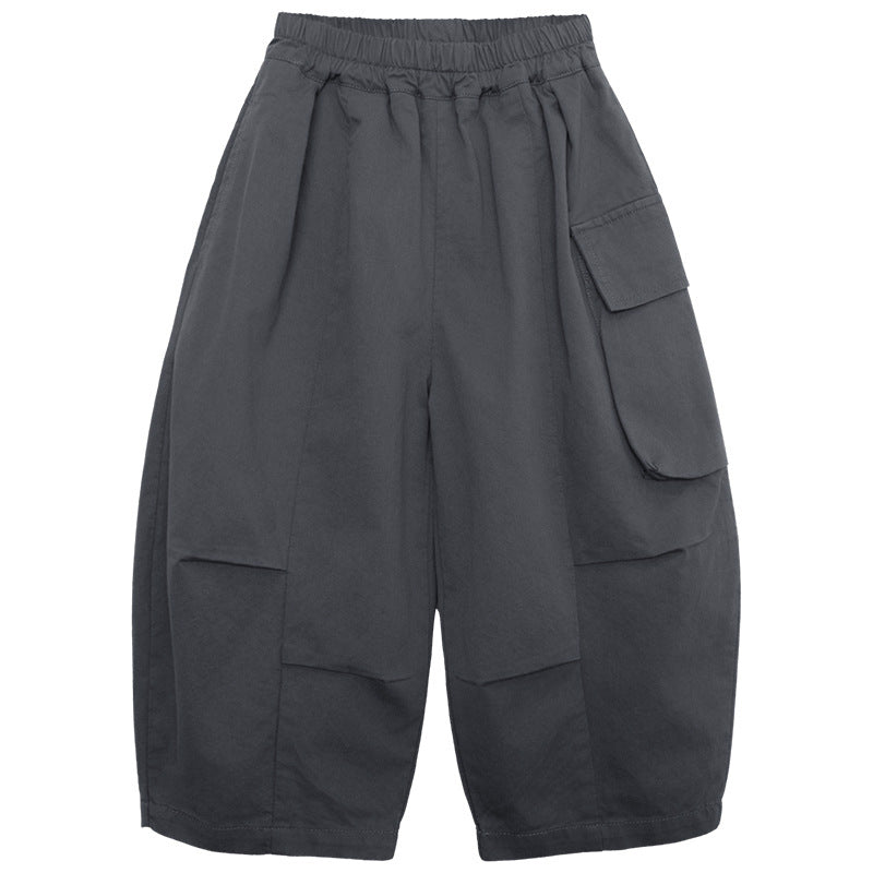 片側ポケットカジュアルパンツ