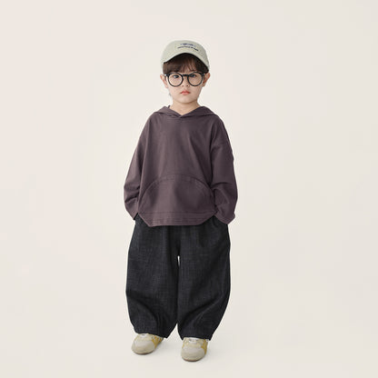 フード付きプルオーバー