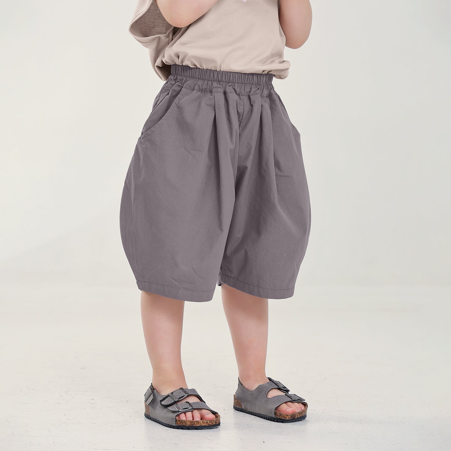 オーバルポケットハーフパンツ