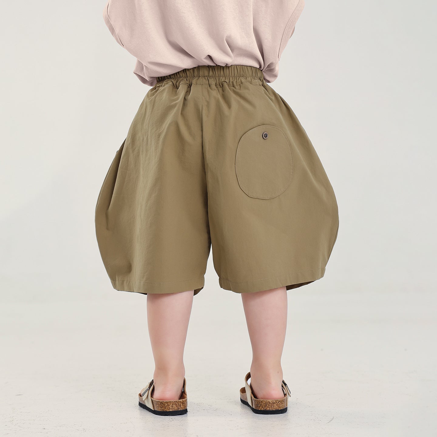 オーバルポケットハーフパンツ