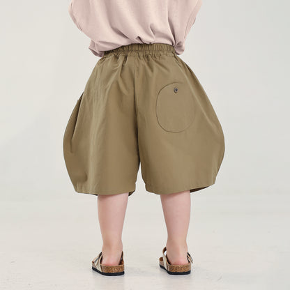 オーバルポケットハーフパンツ
