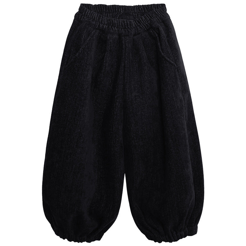 デニム風裏ボアパンツ