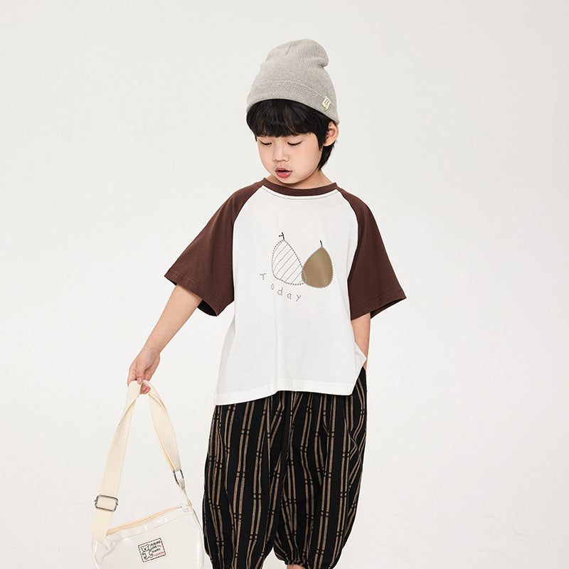 洋ナシプリントTシャツ
