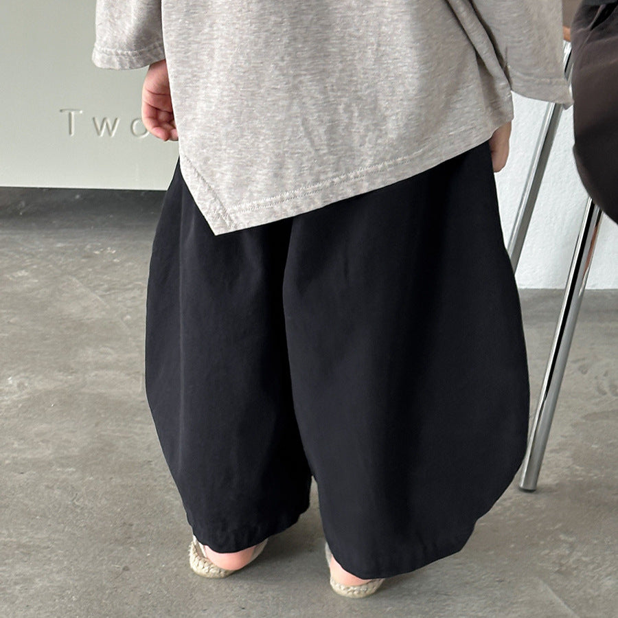 コットンセンタープリーツパンツ