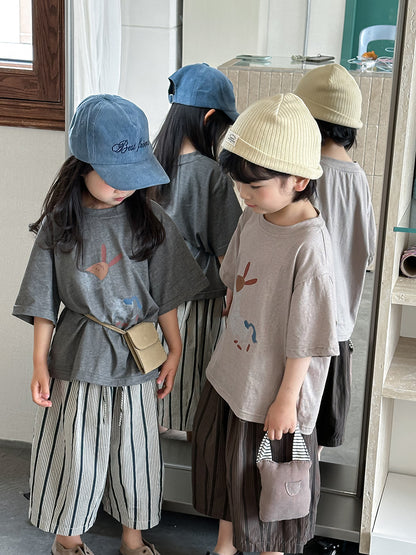 ロバプリント半袖Tシャツ