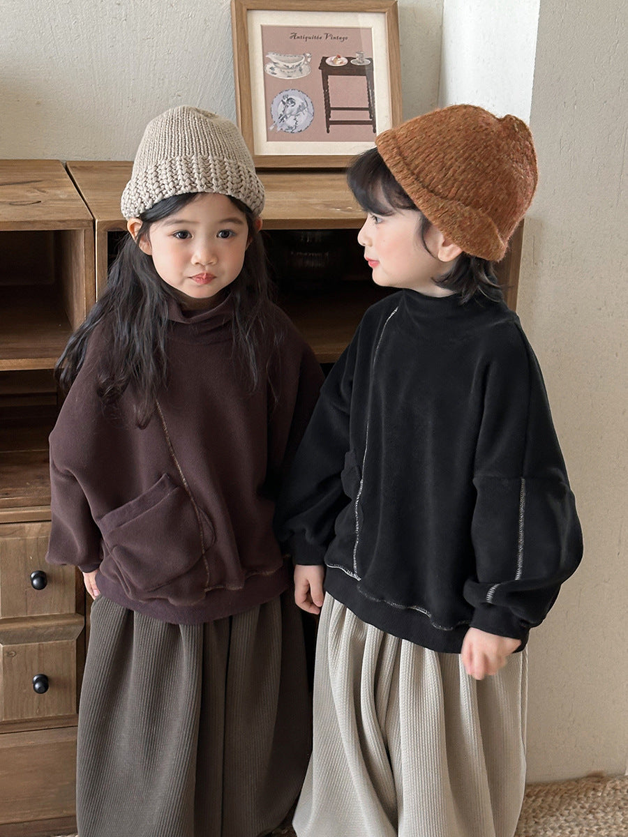 裏ボアステッチスウェット