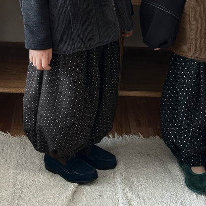 ドット裏ボアバルーンパンツ