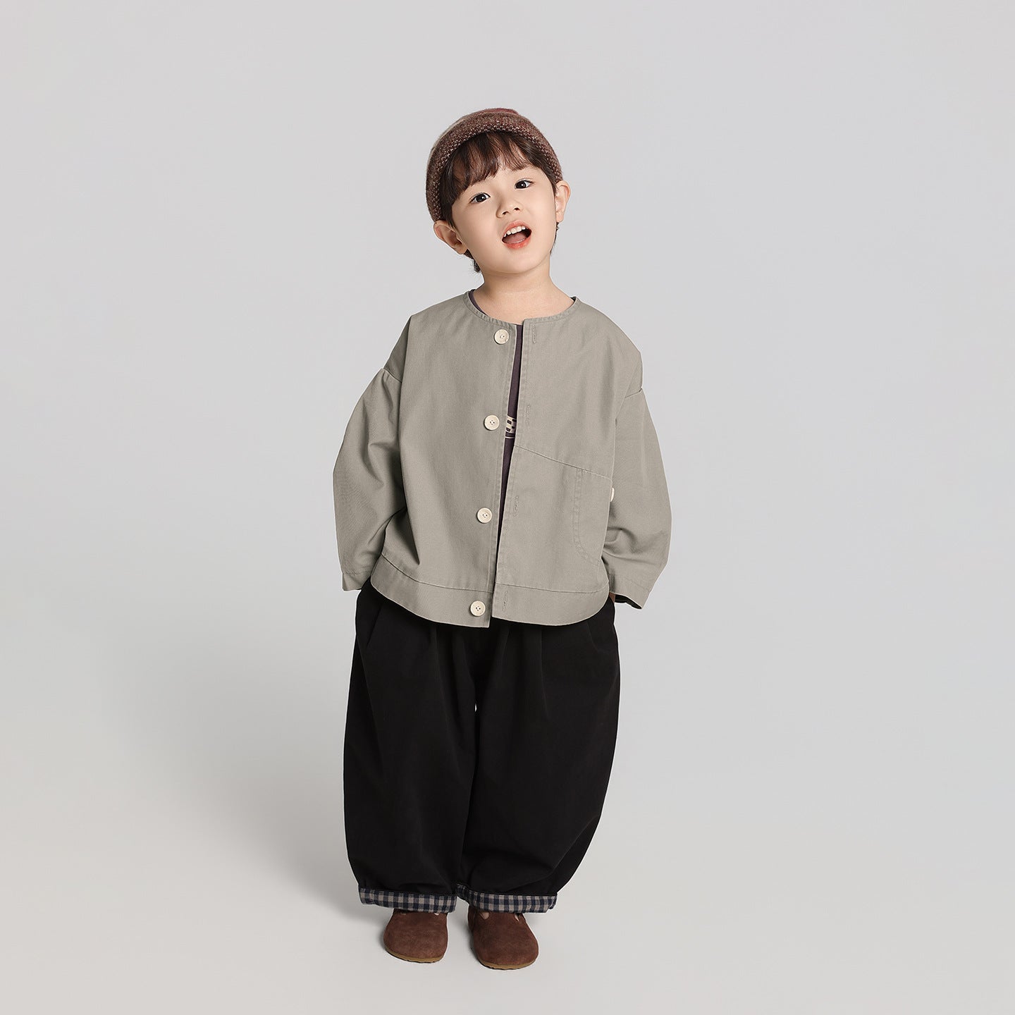 裏地付きシングルコート