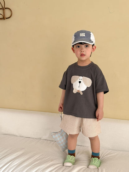 アニマルワッペンTシャツ&ショーツセット