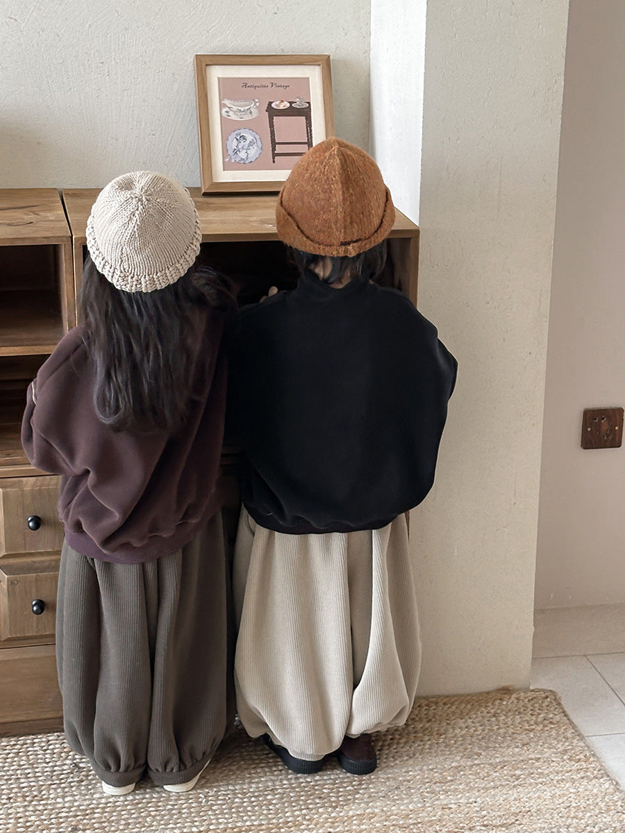 裏ボアステッチスウェット