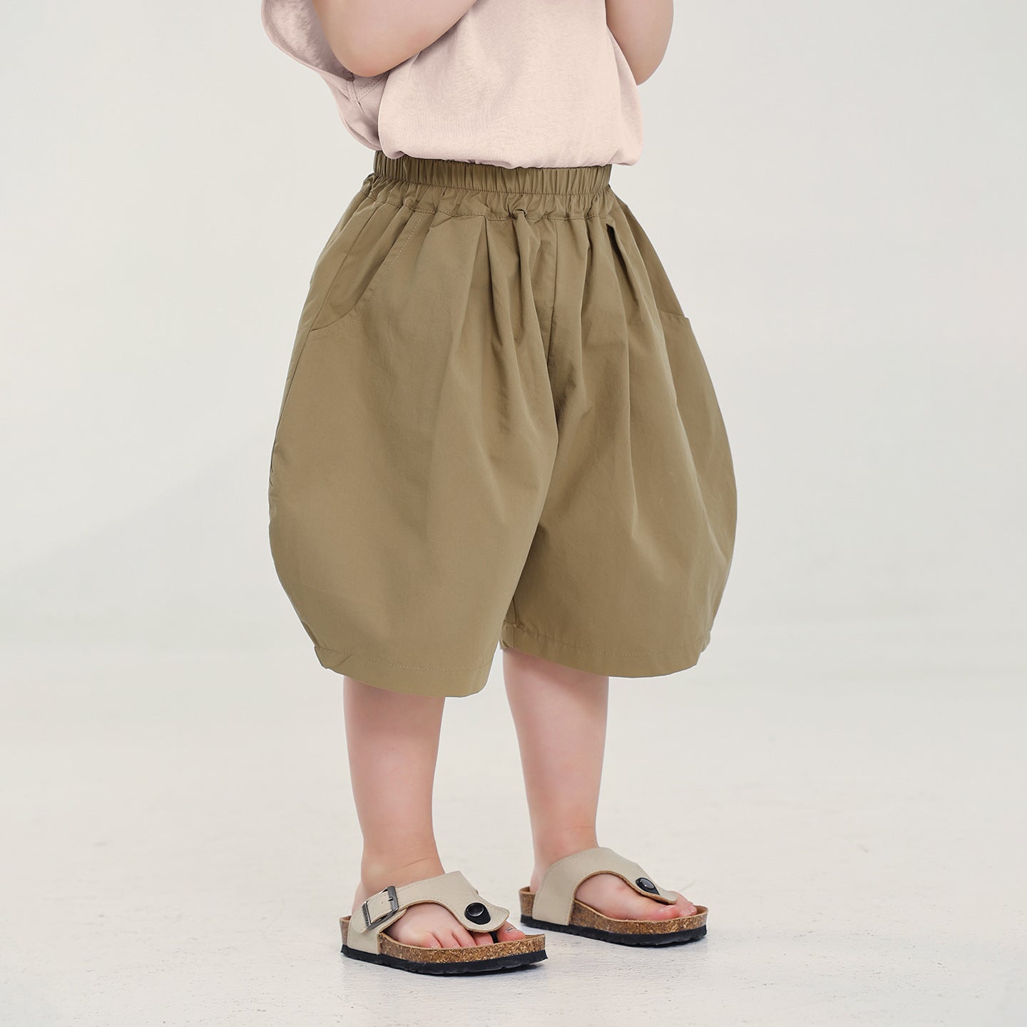 オーバルポケットハーフパンツ