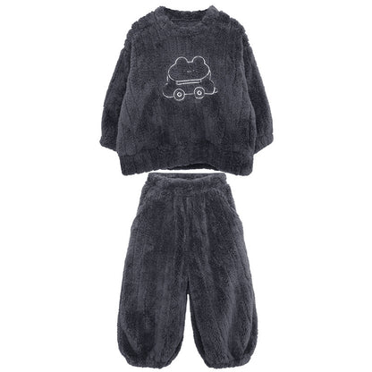 フリースルームウェアセット