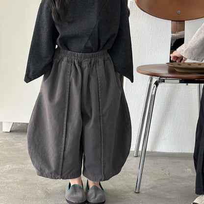 コットンセンタープリーツパンツ