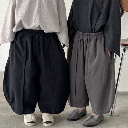 コットンセンタープリーツパンツ