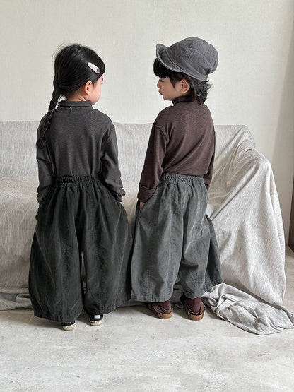 コーデュロイ4色展開パンツ