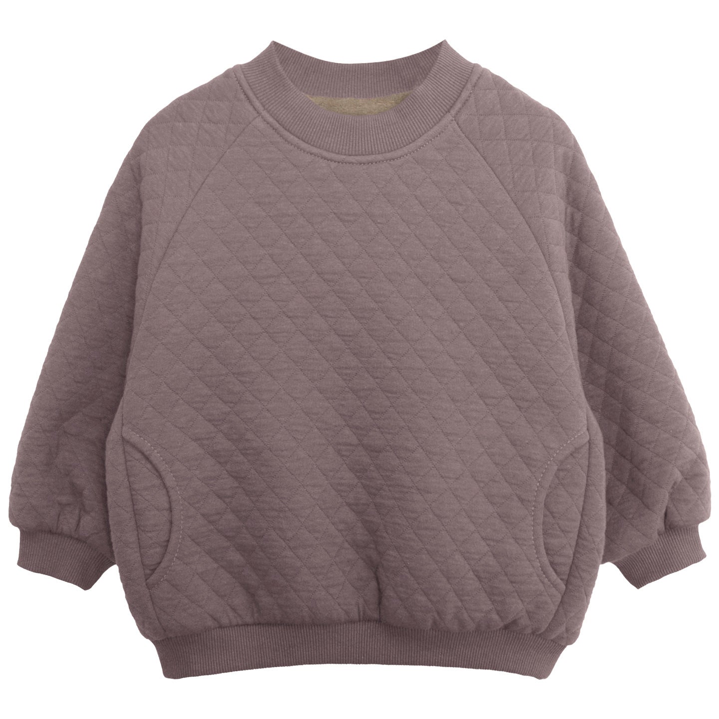 裏ボアキルティングスウェット