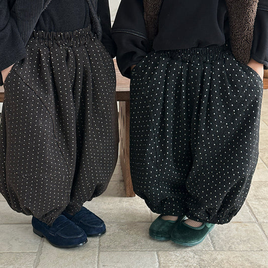 ドット裏ボアバルーンパンツ