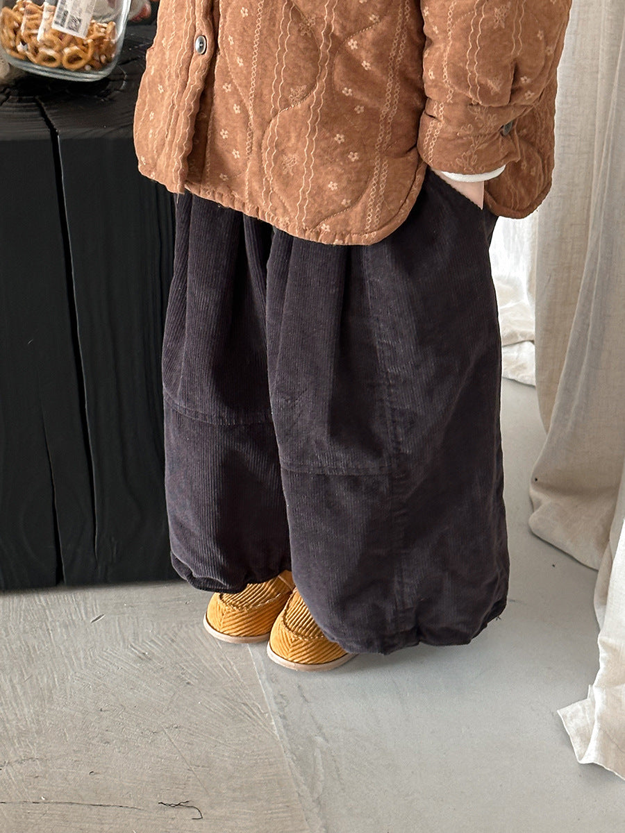 Cozy corduroy pants