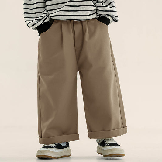 ベーシックストレートパンツ