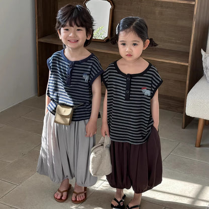 ギャザーたっぷりリラックスパンツ