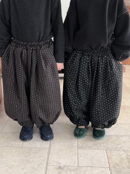 ドット裏ボアバルーンパンツ