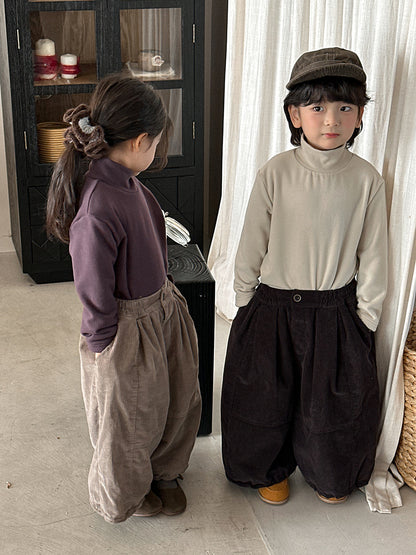 Fleece-lined high-neck inner