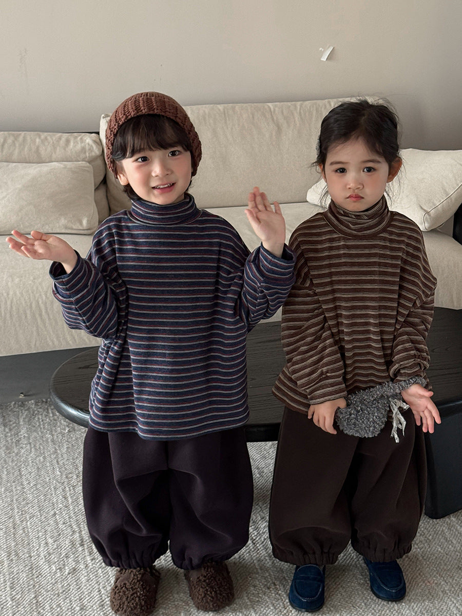 カシミア風ボーダートップス