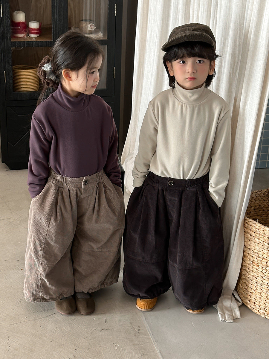 Fleece-lined high-neck inner