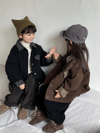 異素材ジャケット