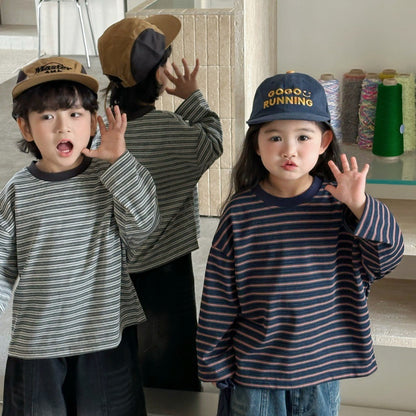 ボーダーカットソー