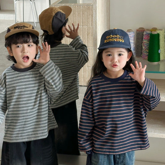 ボーダーカットソー