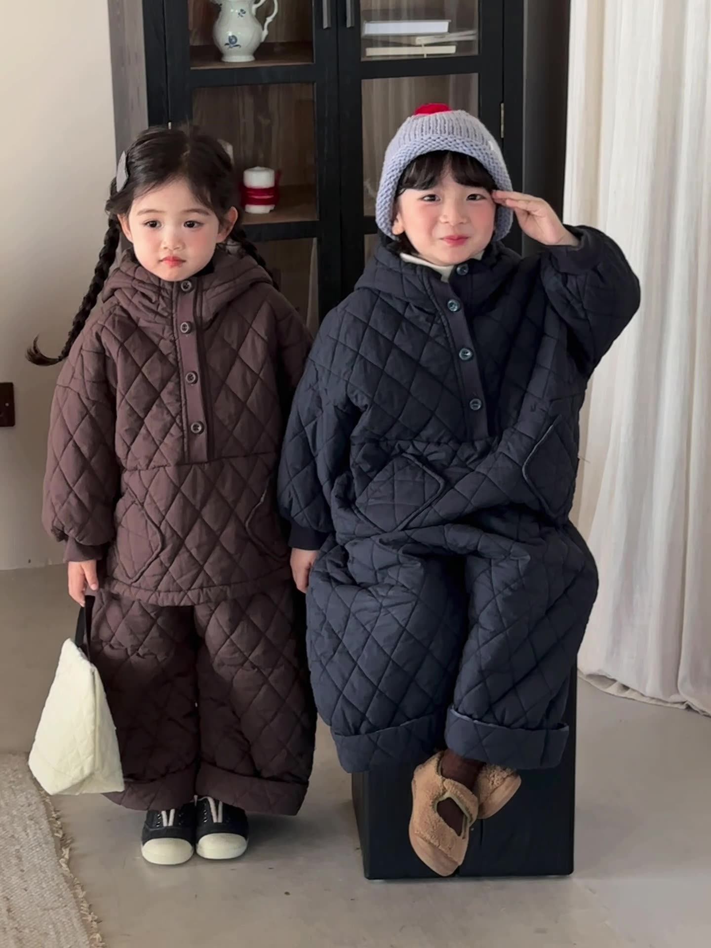 キルティングセットアップ