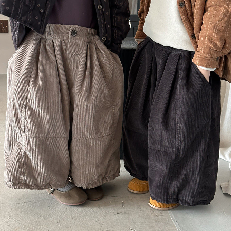 Cozy corduroy pants