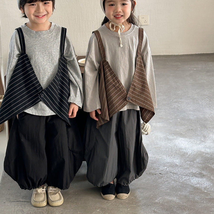 大胆シルエット無地ワイドパンツ