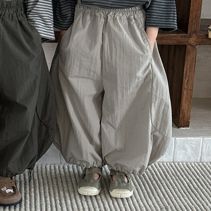 大胆シルエット無地ワイドパンツ