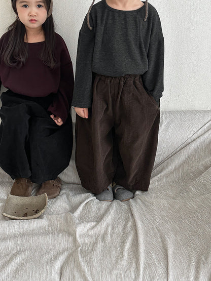コーデュロイ4色展開パンツ