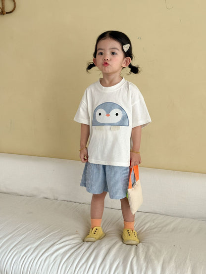 アニマルワッペンTシャツ&ショーツセット