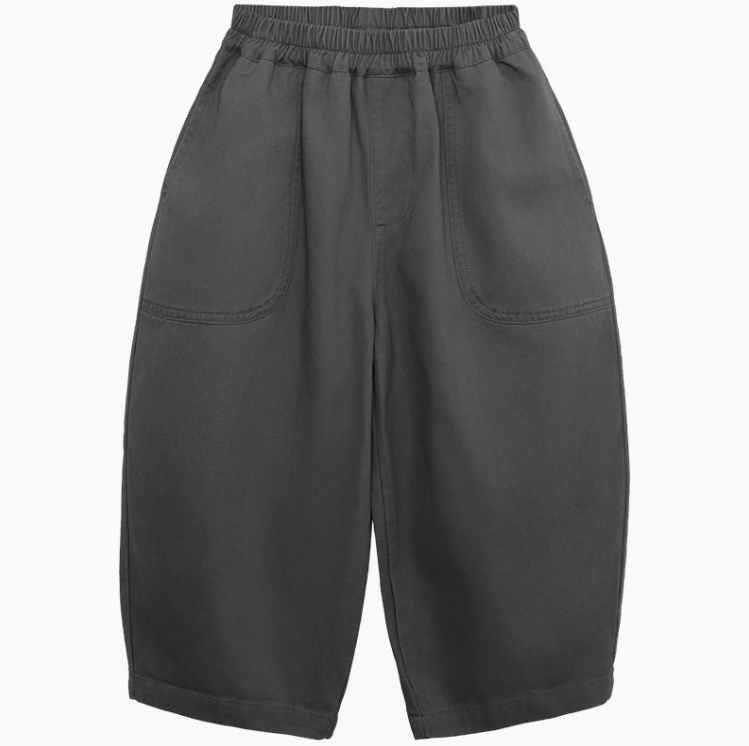 ベーシック純綿ロングパンツ