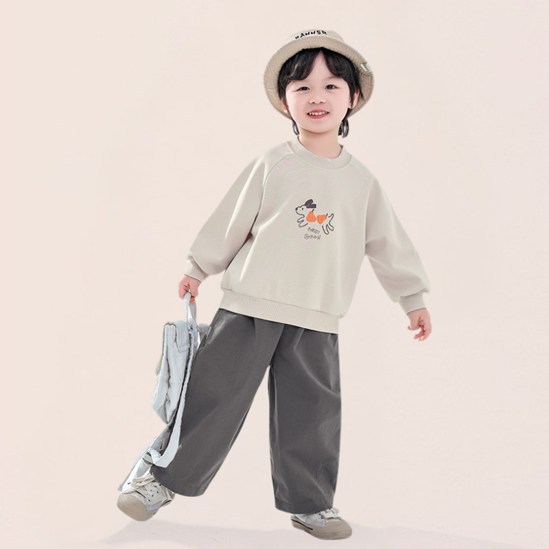 ベーシック綿スラックス