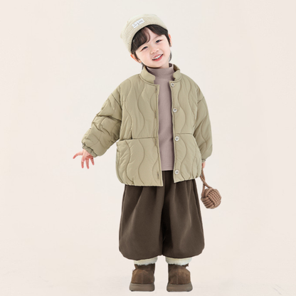 厚手裏ボアバルーンパンツ