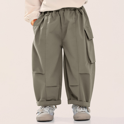 片側ポケットカジュアルパンツ