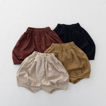4色展開バルーンショートパンツ