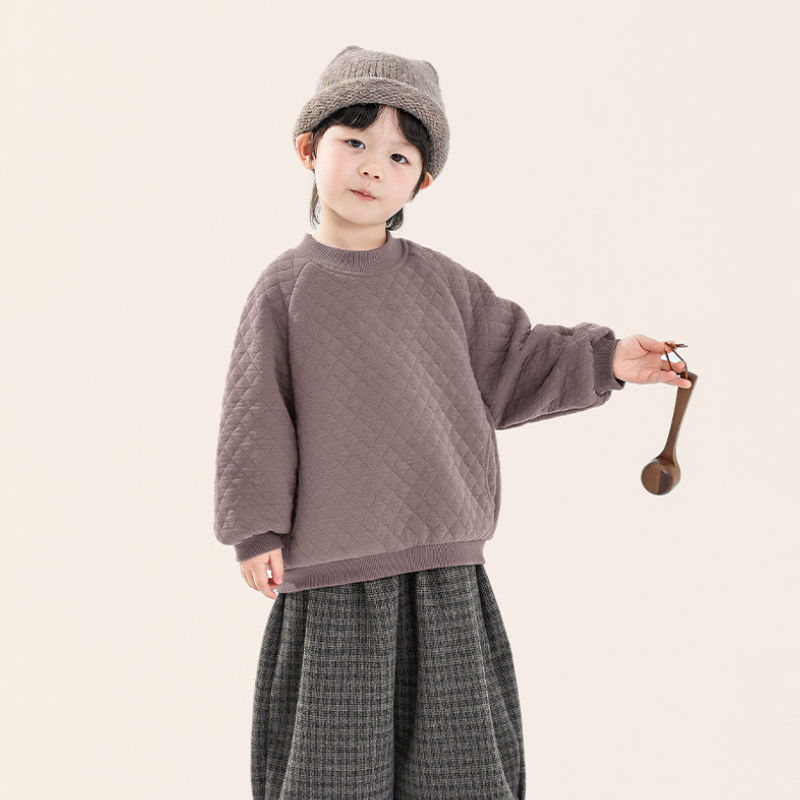 裏ボアキルティングスウェット