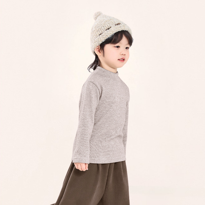 かすか縦ストライプ裏ボアインナー