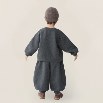梨ワッペンスウェットセットアップ